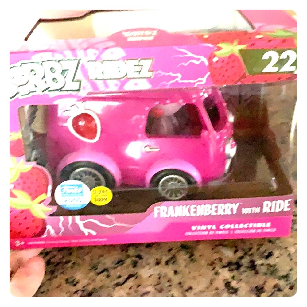 Dorbz Frankenberry with Ride, glows in the dark